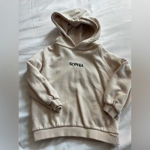 Zara custom named hoodie Sophia
